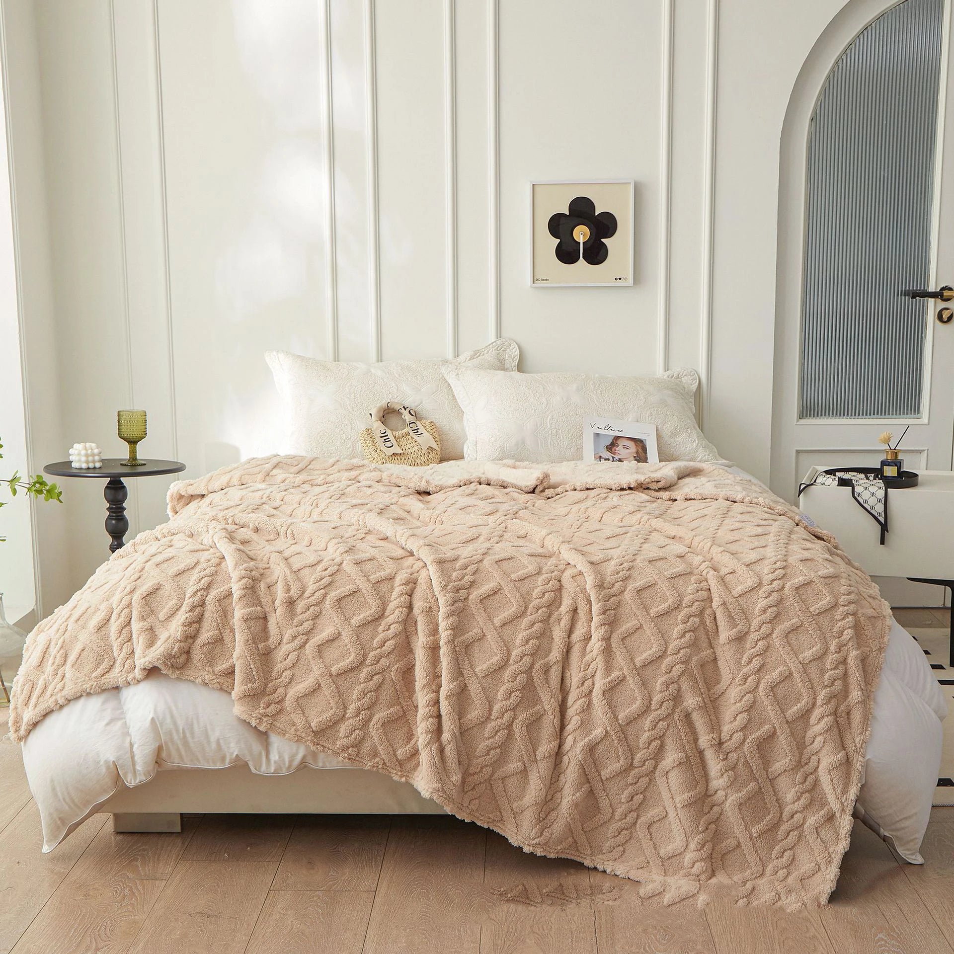 Grand plaid beige