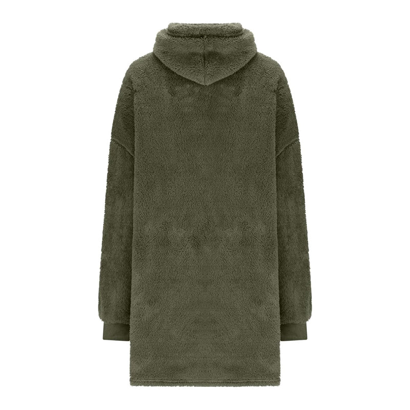 Pull plaid homme polaire