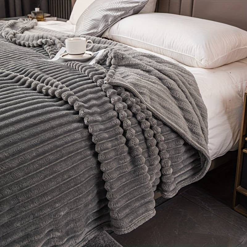 Grand plaid gris