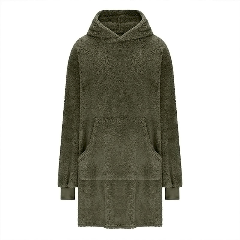 Pull plaid homme polaire