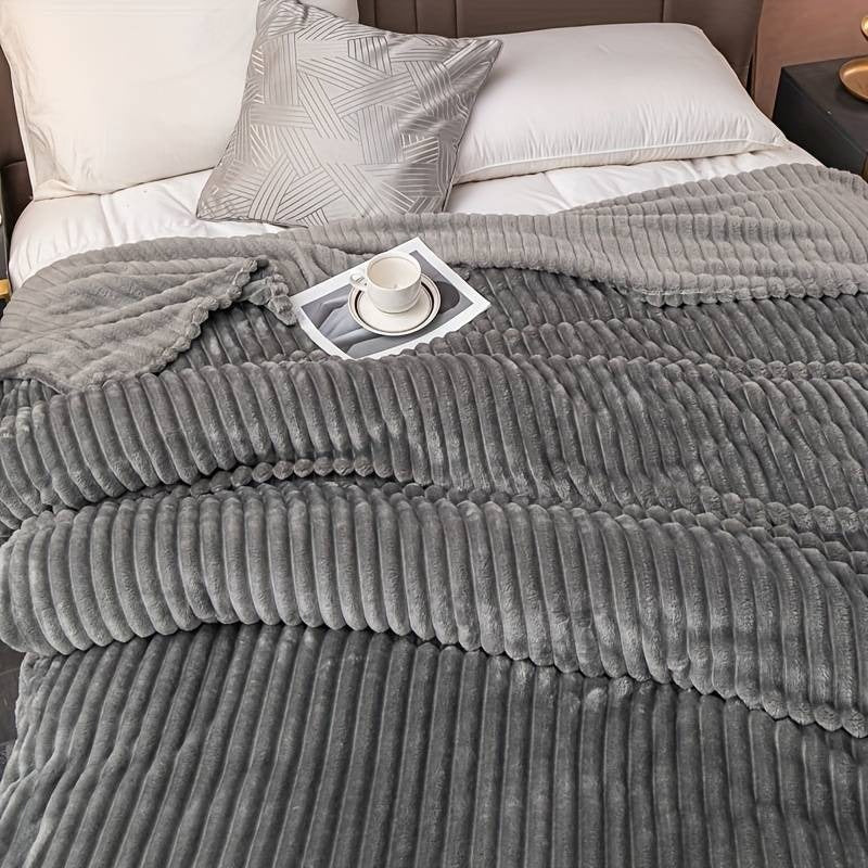 Grand plaid gris