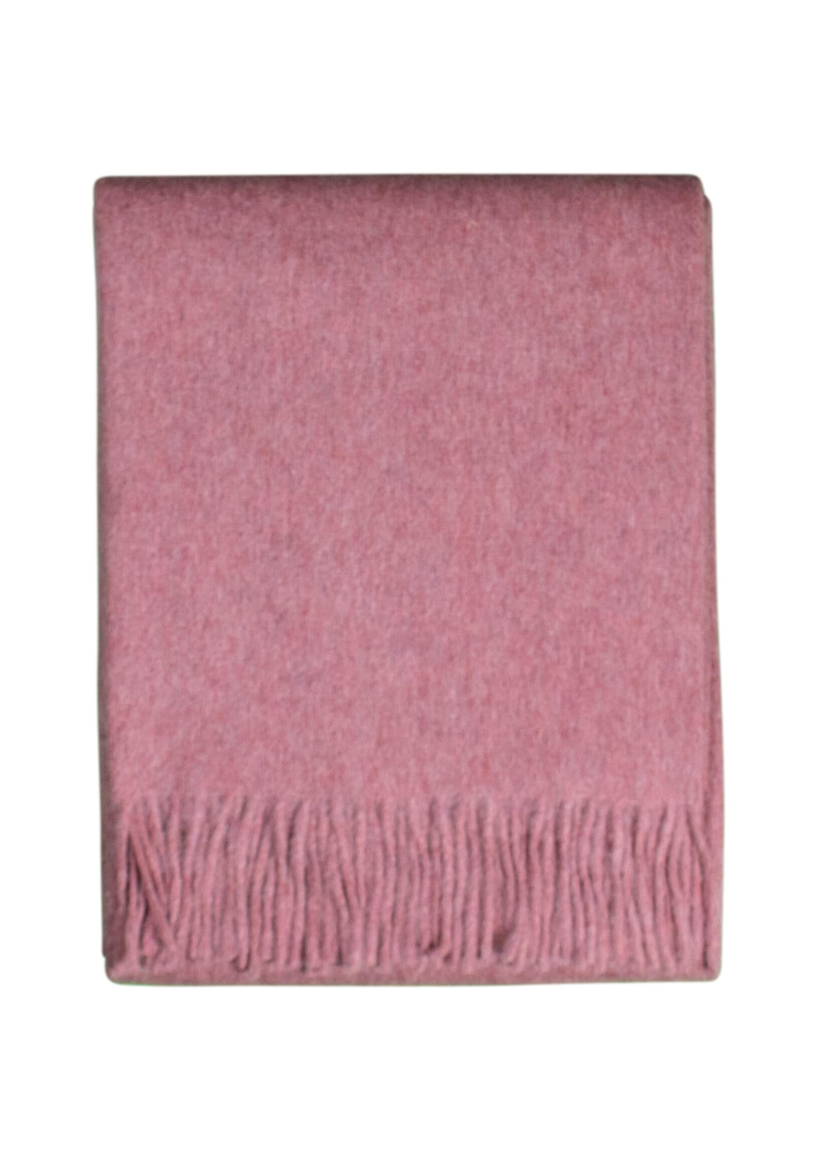 Plaid Laine Alpaga Rose