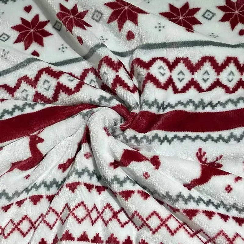 Plaid de noël polaire