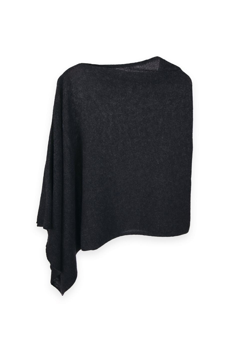 Poncho cocooning laine cachemire & soie made in France