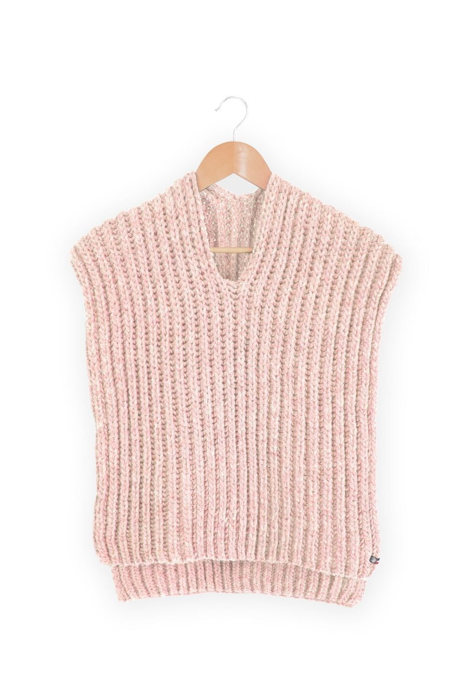 Gilet poncho plaid made in France