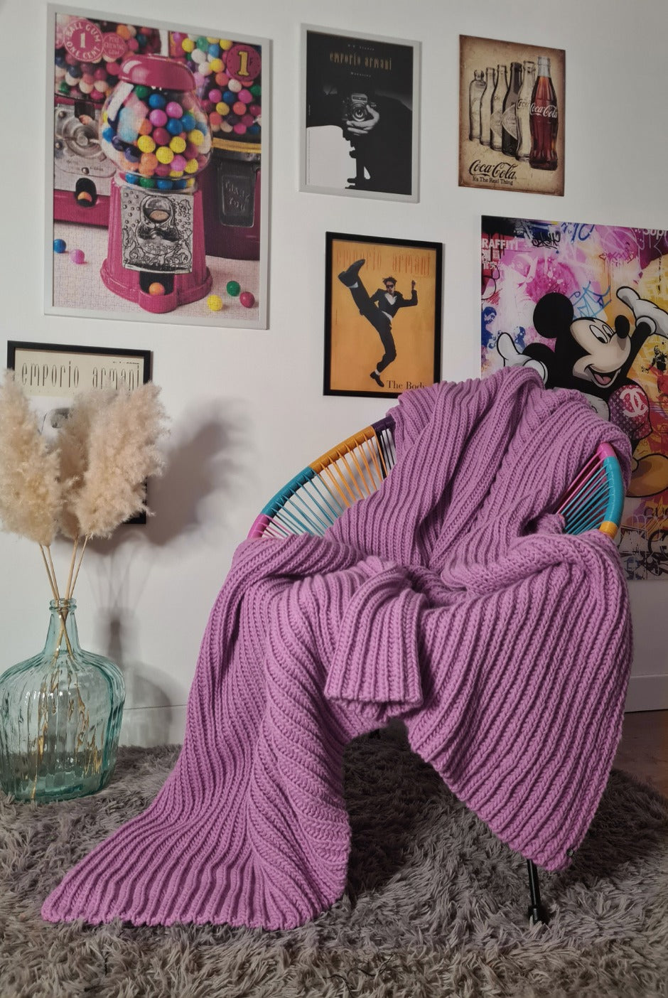 Plaid polaire made in France