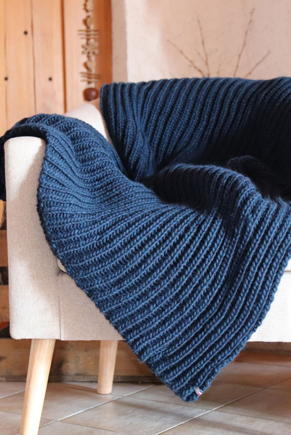 Plaid polaire made in France