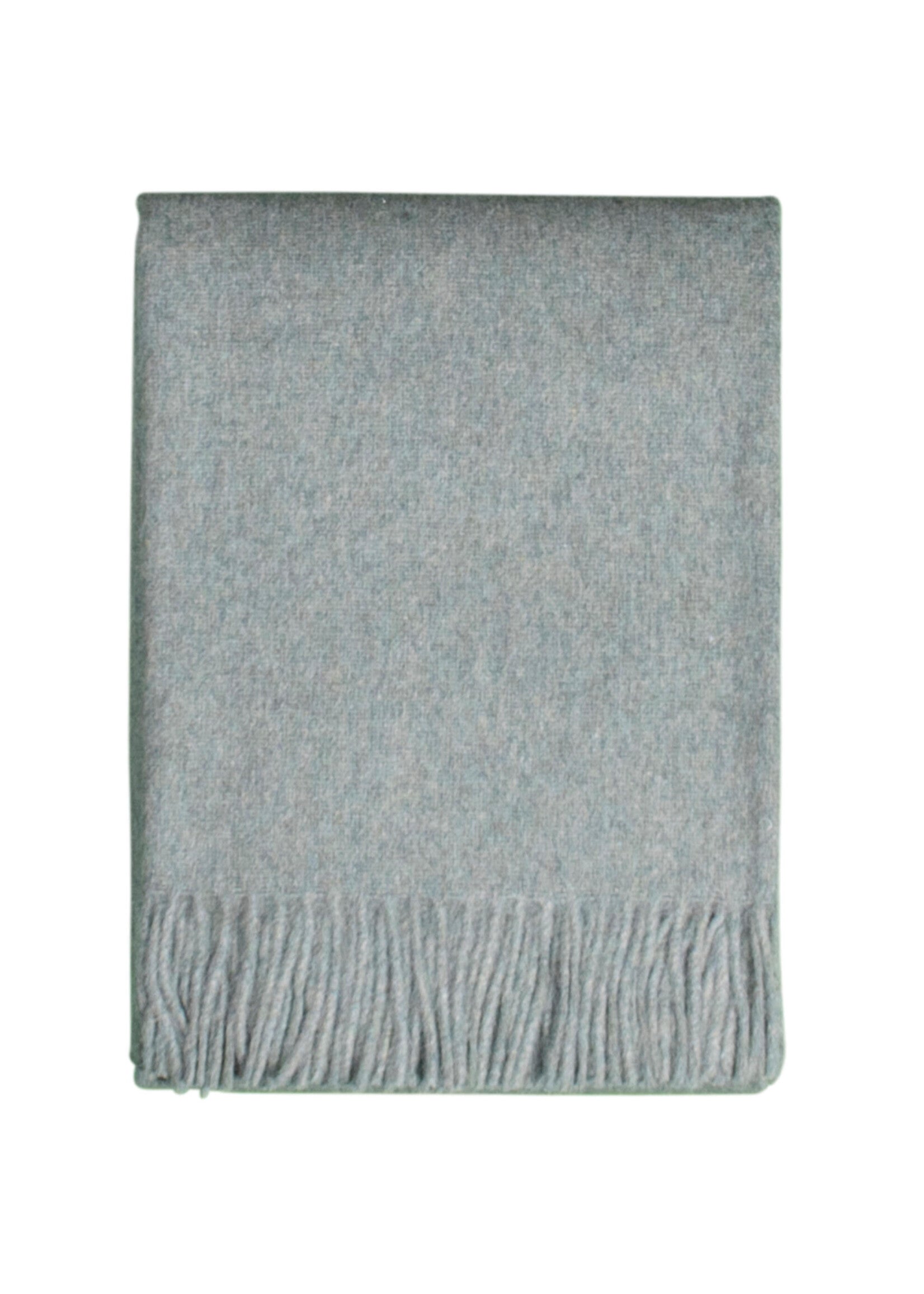 Plaid Laine Alpaga Menthe