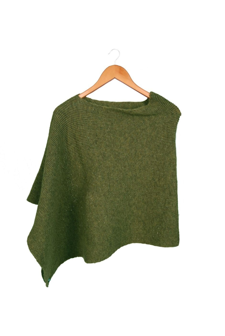 Chale poncho plaid made in france