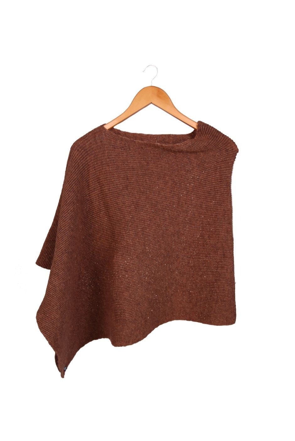 Chale poncho plaid made in france